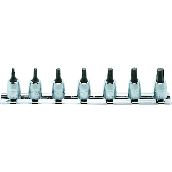 Ko-Ken Socket set TORXPLUS 10IP-40IP 150mm 7 pieces 1/4 Sq. Drive RS2025/7-IP - main